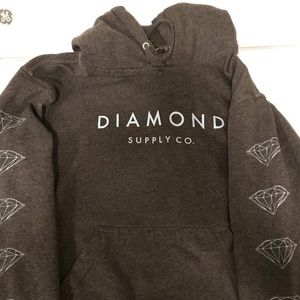 Authentic Diamond Supply pull over hoodie.